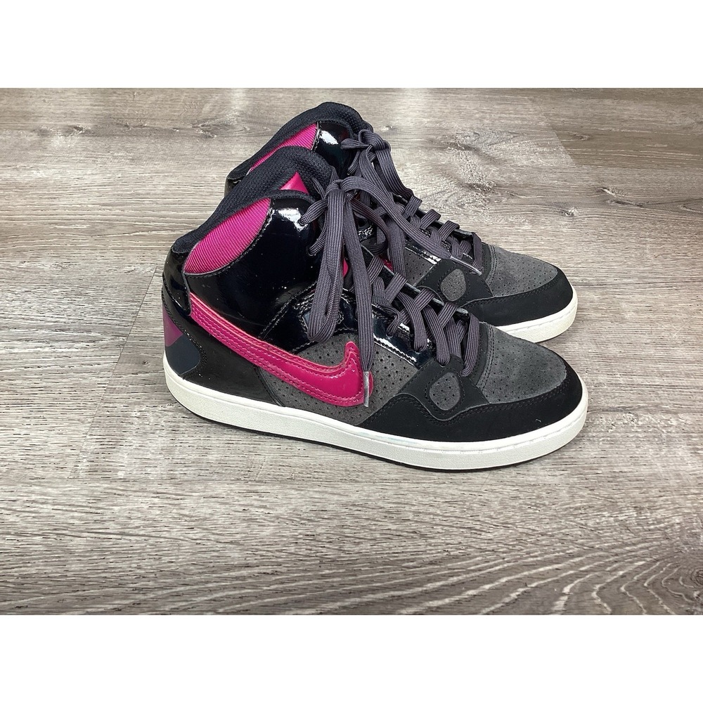 Nike Son Of Force Gray Black And Purple Womens Size 8 Shoes Sneakers 616303-005